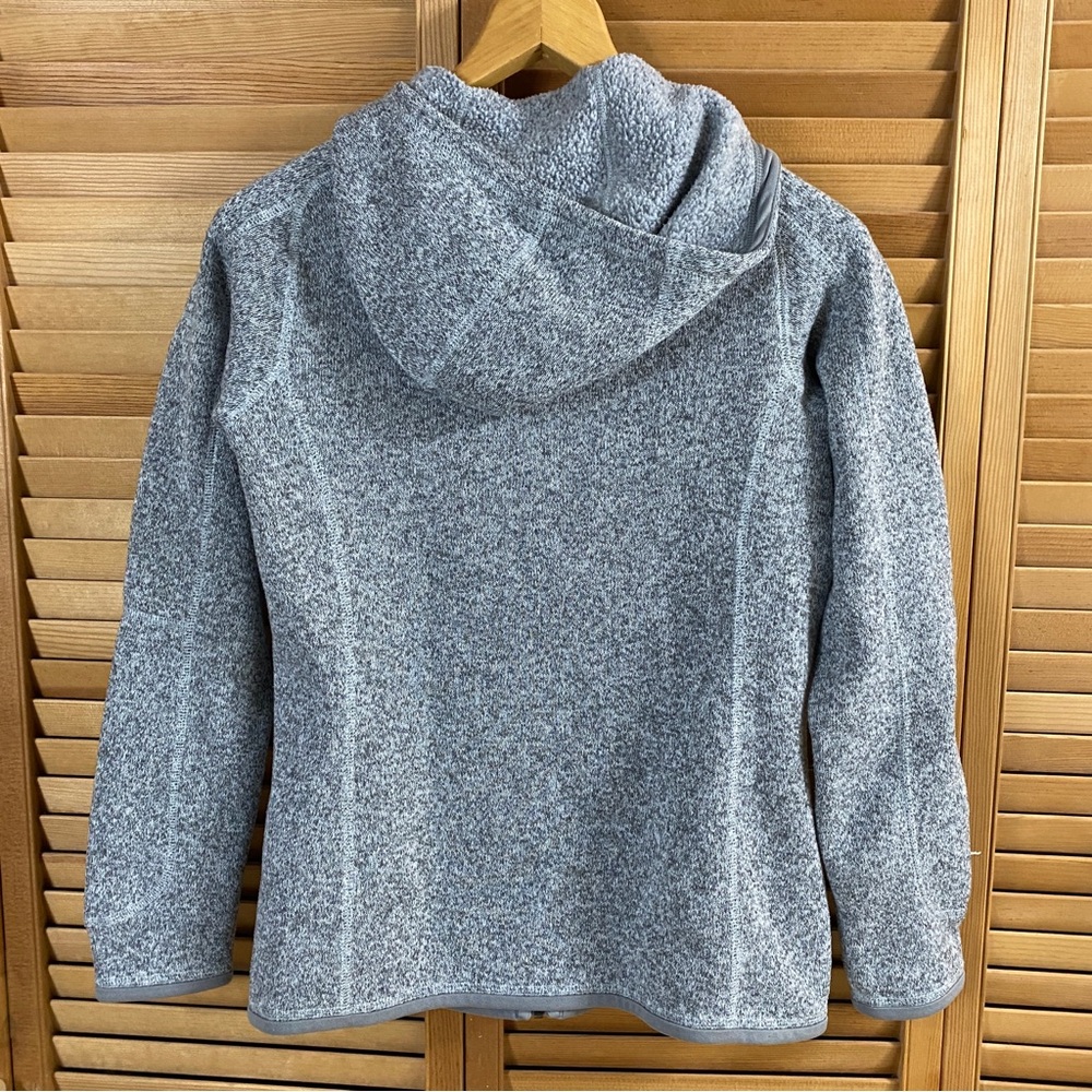 Patagonia Women's Better Sweater® Fleece Jacket Birch White M Zip Up Hoodie - Picture 5 of 6